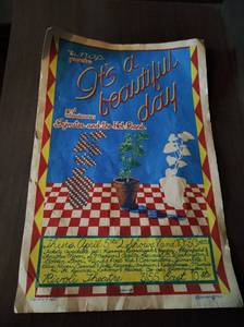 lot 5 image: Vintage Concert Poster- reads Sylvester and the Hot Band