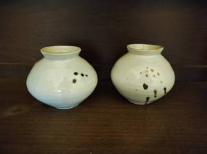lot 80 image: Two Glazed Ceramic Vessels