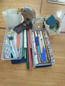 lot 48 image: Collection of Giftwrap and Other Supplies