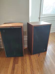 lot 138 image: Two Vintage Tannoy T125 Speakers