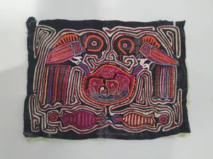 lot 156 image: Embroidered Tapestry