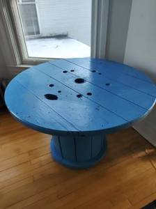 lot 159 image: Cable-Spool Table