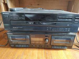 lot 164 image: Sony CD & Cassette Decks