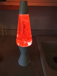 lot 198 image: Vintage Lava Lamp
