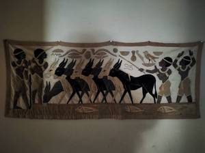 lot 250 image: Fabric Tapestry
