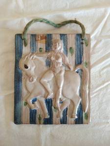 lot 304 image: Ceramic Wall Plaque