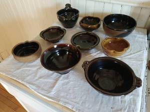 lot 326 image: Collection of 9 Ceramic Bowls