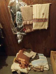 lot 208 image: Collection of Linens and Blankets