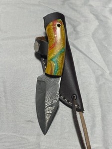 Custom Damascus Steel Knife