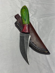 Custom Damascus Steel Knife