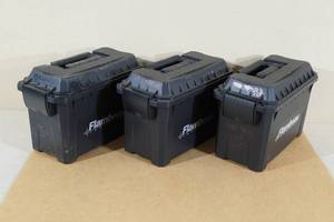 3 Flambeau Tactical Plastic Ammo Cans