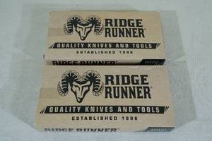 2 Ridge Runner RR552 Great Alaskan ULU Knives