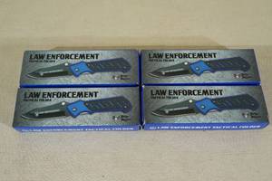 4 Ridge Runner Law Enforcement Tactical Folder Knives