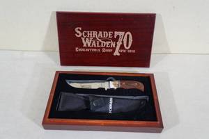 Schrade Walden Commemorative Knife in Display Box