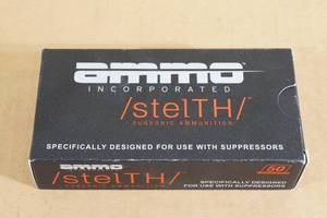 50 Ammo Inc Stelth Subsonic .45 Auto 230 Gr TMC Ammo