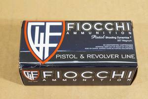 50 Fiocchi .357 Magnum 142 Gr FMJTC Ammo