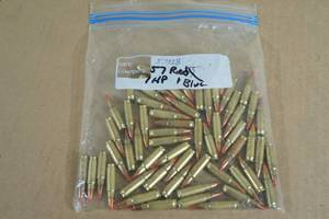 59 Rounds 5.7 x 28 Ammo - 57 Red Tip, 1 Blue Tip, 1 HP
