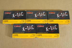 100 PMC X-Tac 5.56mm 62 Gr LAP Green Tip Ammo