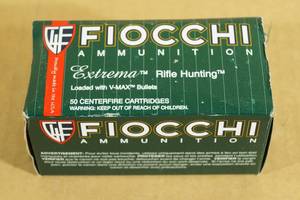 50 Fiocchi Extrema .223 Rem 40 Gr V-Max Ammo