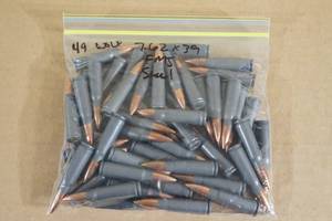49 Wolf 7.62 x 39 FMJ Steel Case Ammo