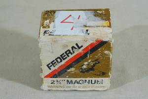 25 Federal 20 Gauge 2-34 Magnum Shot Shells