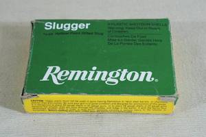 5 Remington Slugger 20 Gauge 2-34 58 oz HP Rifled Slugs