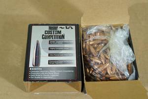 210 Nosler Custom Competition 6.8mm .277 115 Gr HP BT Bullets