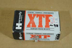 98 Hornady XTP 38 Cal .357 125 Gr FP XTP Bullets