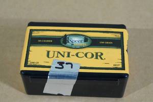 37 Speer Uni-Cor 38 Cal .357 158 Gr UCSP Bullets