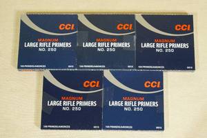 500 CCI No 250 Large Rifle Magnum Primers