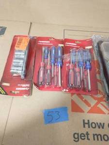 lot 53 image: LOT OF HUSKY TOOLS PLEASE SEE PICTURES