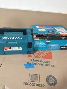 lot 59 image: MAKITA 15.5 in. Medium Interlocking Tool Box