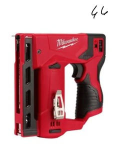 lot 66 image: MILWAUKEE M12 12-Volt Lithium-Ion Cordless 38 in. Crown Stapler TOOL ONLY