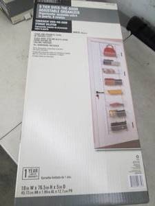 lot 3 image: everbuilt 8 tier over the door adju...