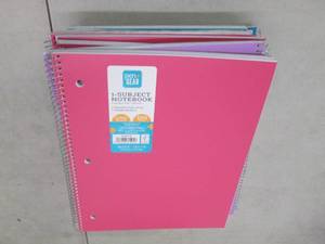 lot 16 image: 12 pen and gear 1-subject note book...