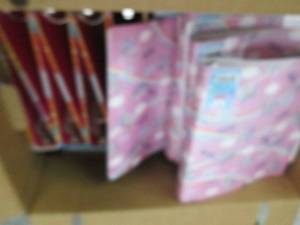 lot 20 image: box of binders, small notebooks and...