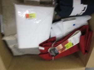 lot 24 image: box of table cloths ...