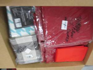 lot 25 image: box of decorative pillow cases ...