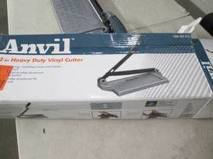 lot 63 image: anvil heavy duty vinyl cutter ...