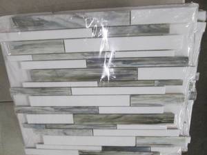 lot 68 image: 8 coastal skies mosaic tile 11.75 i...