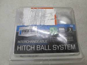 lot 132 image: reese interchangable hitch ball sys...