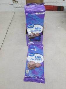 lot 165 image: case of 12 great value milk chocola...