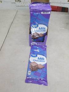 lot 166 image: case of 12 great value milk chocola...