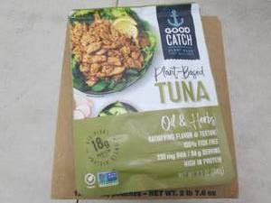 lot 171 image: case of 12 3.3oz good catch plant-b...