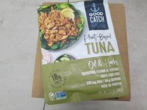 lot 172 image: case of 12 3.3oz good catch plant-b...
