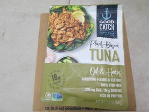 lot 175 image: case of 12 3.3oz good catch plant-b...