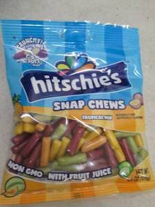 lot 192 image: 13 bags of hitschies snap chews 4.4...