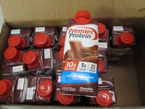 lot 200 image: case of 14 premier protein energy a...