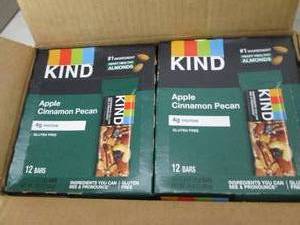 lot 206 image: case of apple cinnamon pecan kind b...