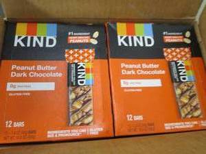 lot 208 image: case of peanut butter dark chocolat...